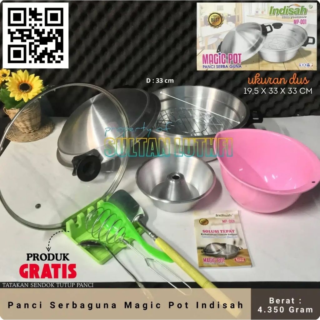 Panci Serbaguna Magic Pot Indisah