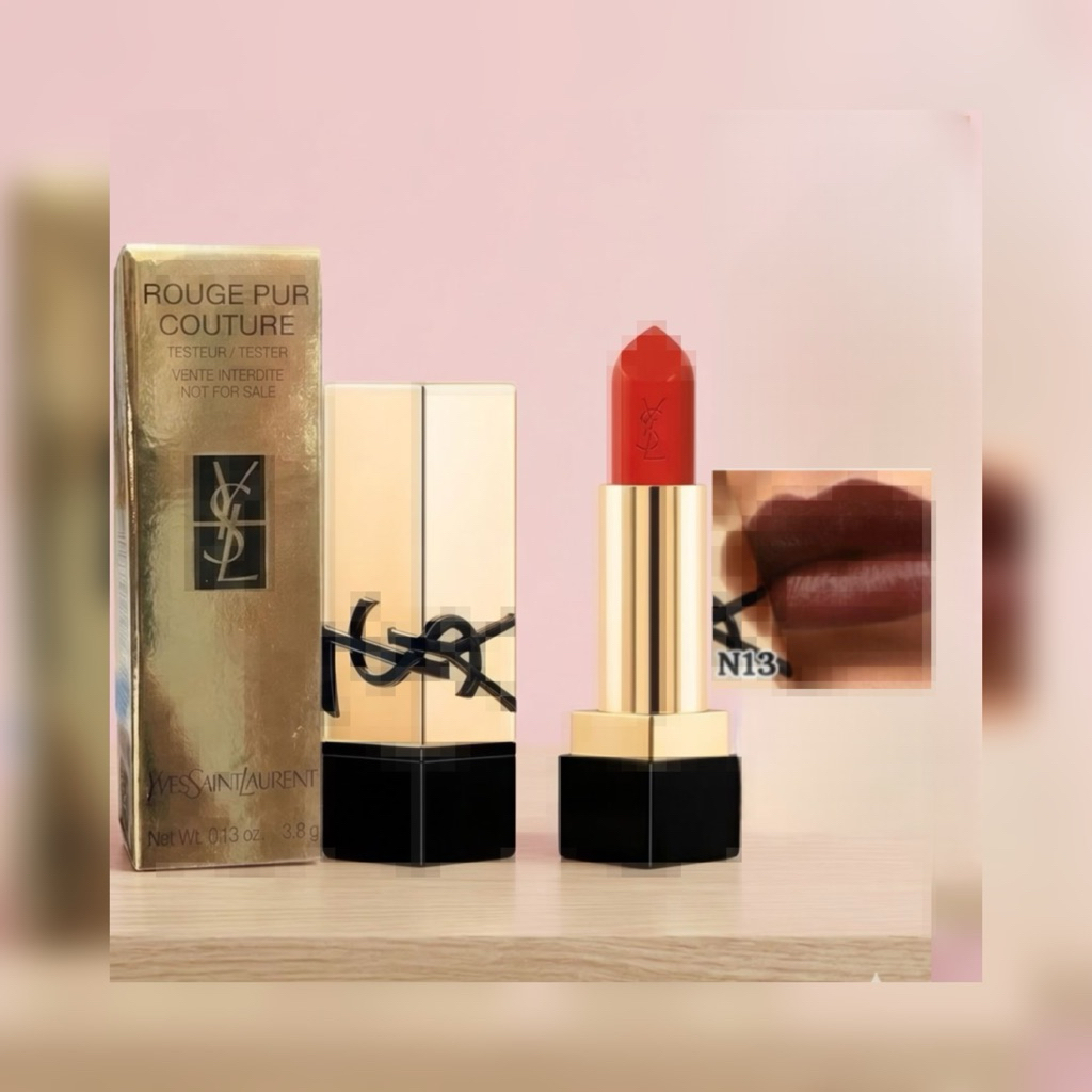 YSL Rouge Pur Couture Lipstick - Tester Full Size With Box