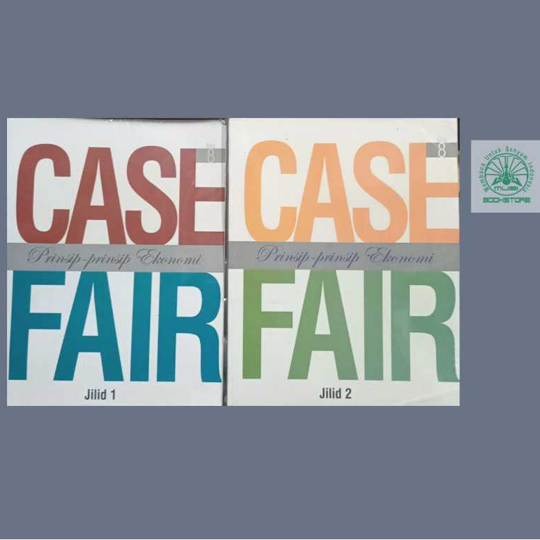 Buku Case Fair - Prinsip-Prinsip Ekonomi 2 Jilid - Karl E Fair - Erlangga Bukumusi Original