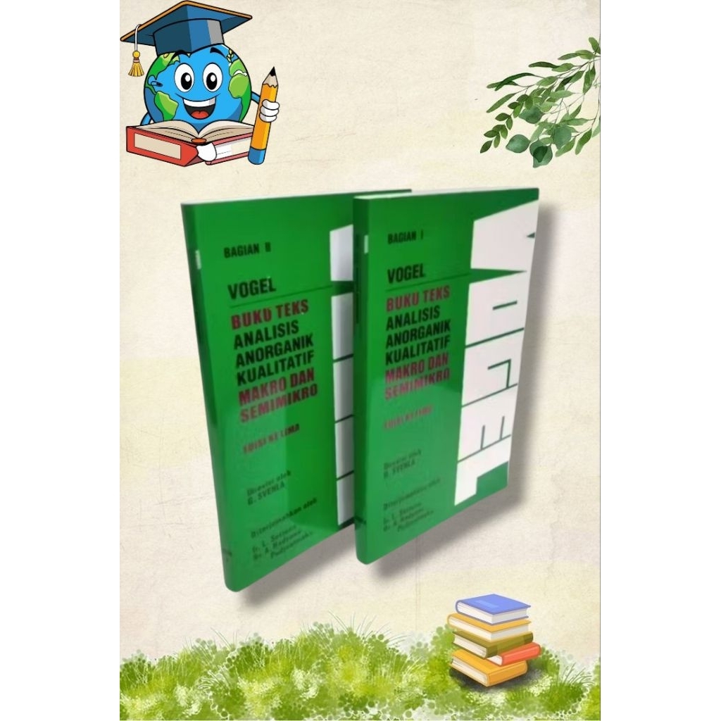 PAKET 2 BUKU VOGEL Jl. 1 &Jl. 2 (SEPAKET)