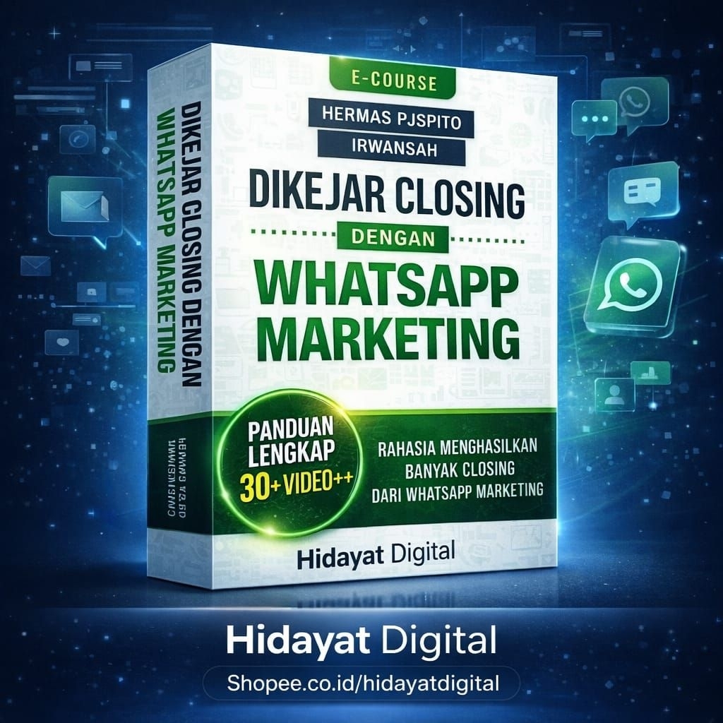 PROMO Dikejar Closing dengan WhatsApp Marketing- (bahasa Indonesia)
