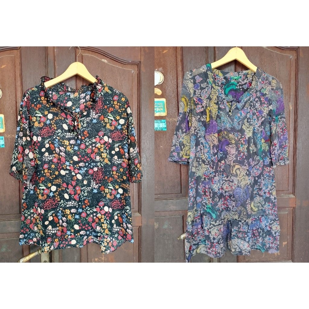 BLOUSE SIFON MOTIF