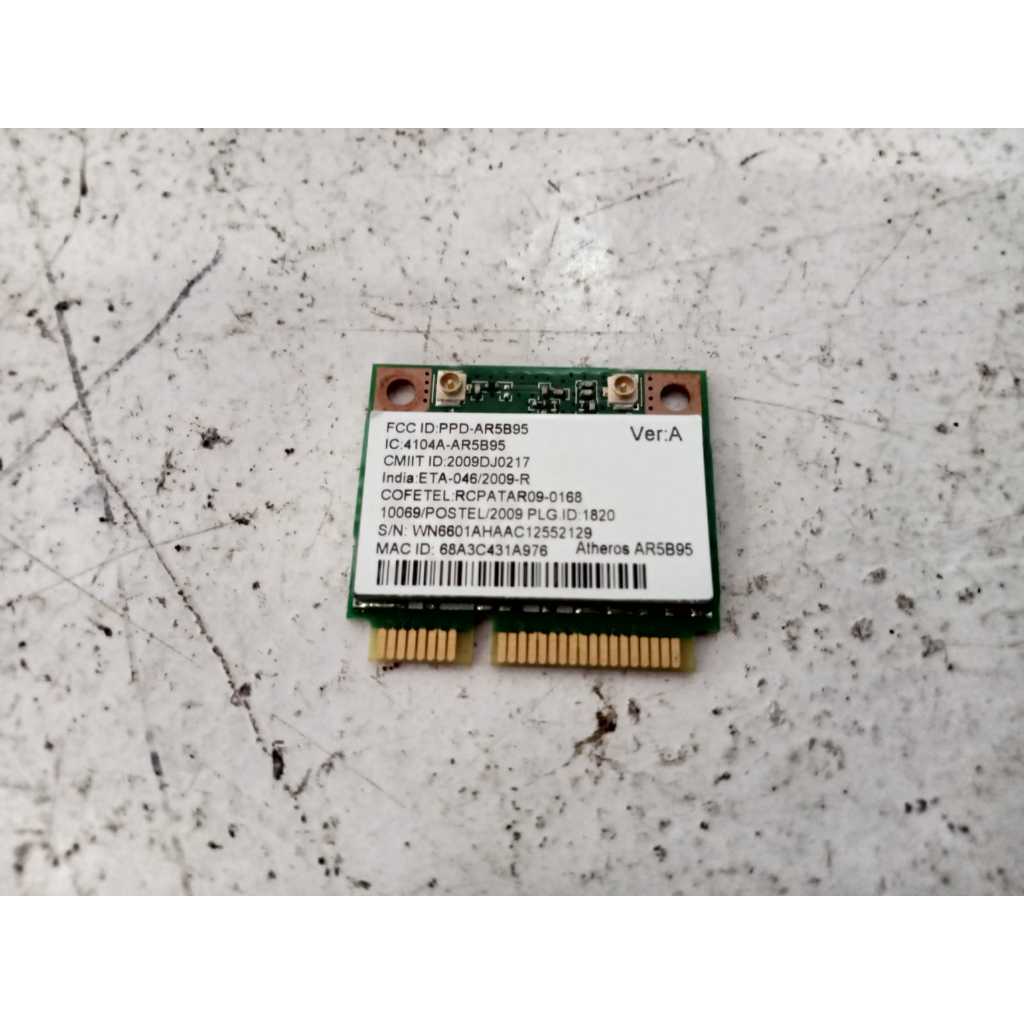 WIFI WIRELESS CARD LAPTOP ATHEROS PPD AR5B95 - ercomp1