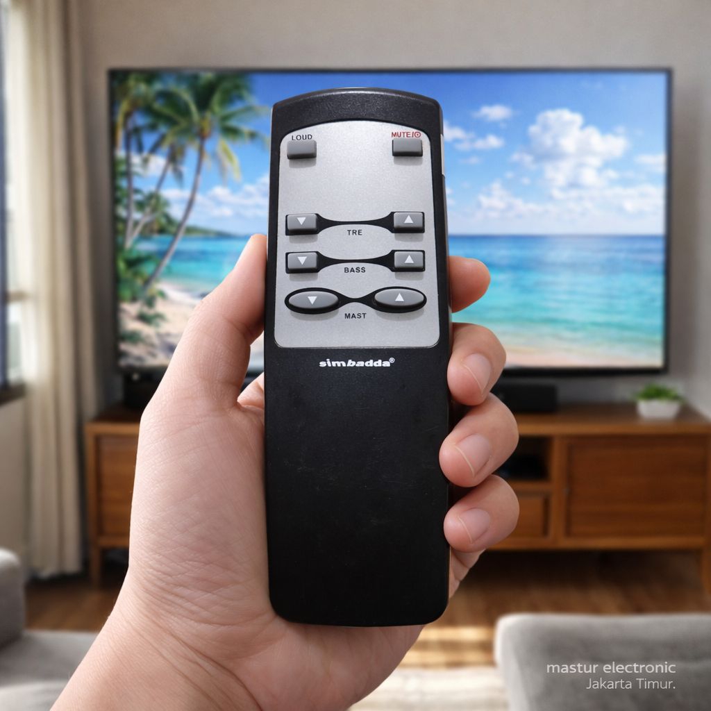 REMOTE REMOT SPEAKER AKTIF SIMBADDA SPEAKER BLUETOOTH ORIGINAL ASLI