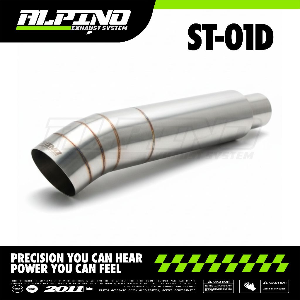Tailpipe Diesel ST-01D Alpino Exhaust System Original
