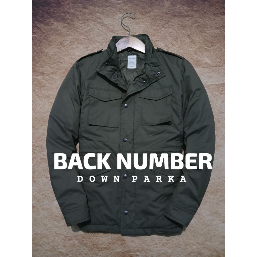 Jaket field M-65 BACK NUMBER bulu angsa bekas pakai