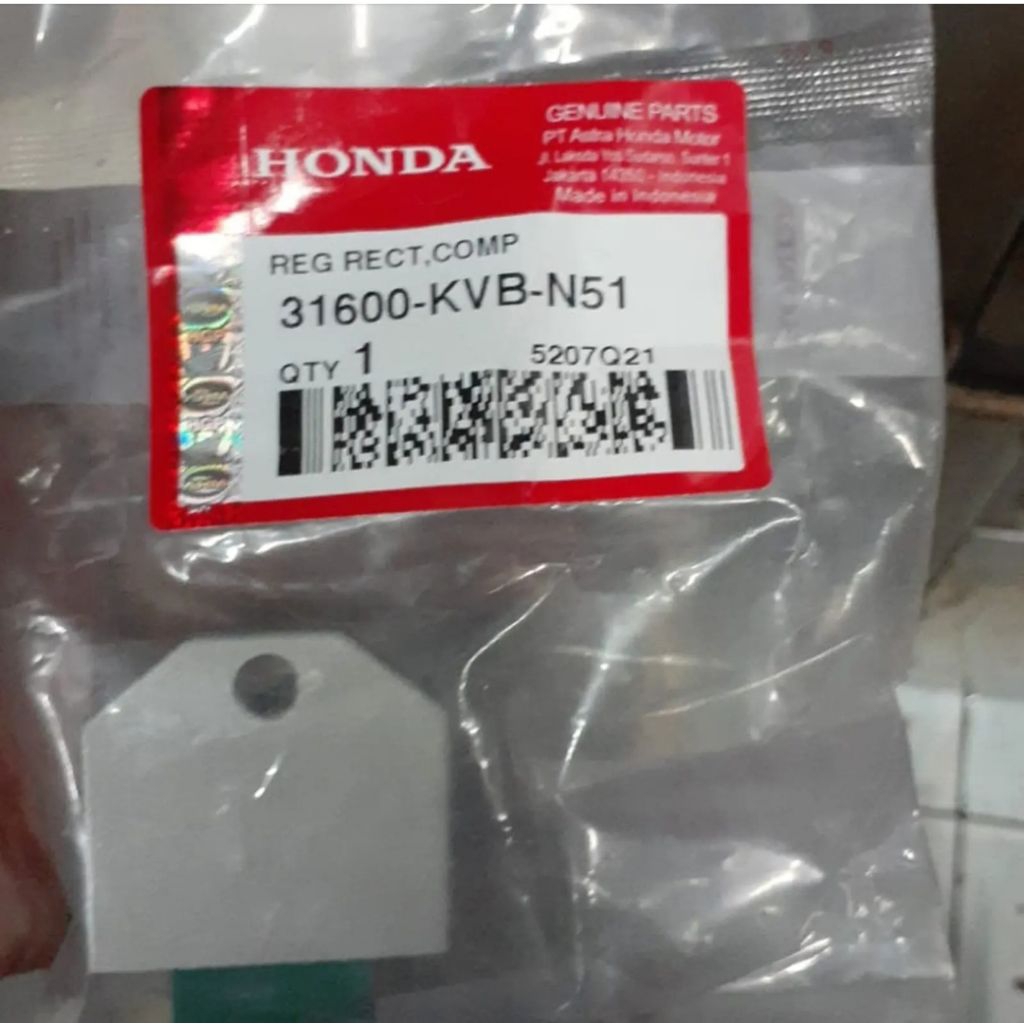 Kiprok vario karbu/techno original ahm Honda Kiprok Vario Karbu Techno AHM Original dengan Nomor Par