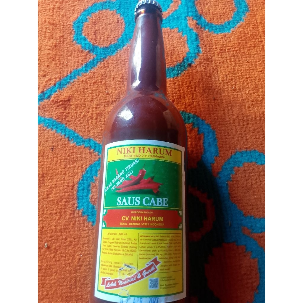 SAOS/SAMBEL murah Niki harum botolan