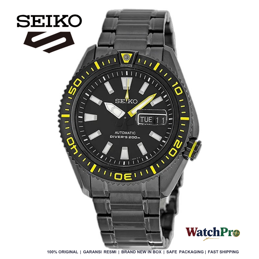 Seiko Automatic SRP499K1 Men Divers 200M Original Garansi Resmi