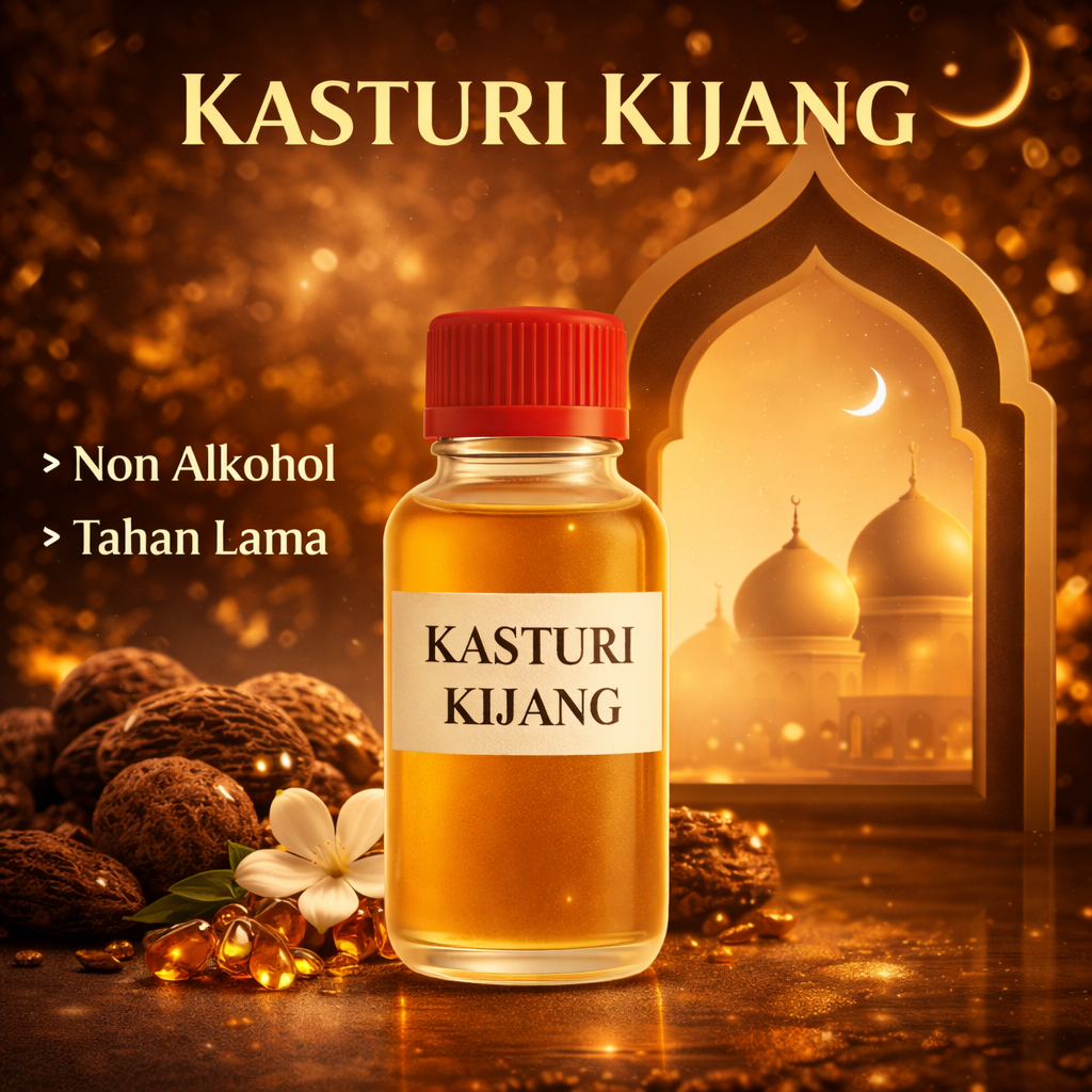 BIBIT KASTURI KIJANG 100ML | BIBIT KASTURI | BIBIT PARFUM SHOLAT | PARFUM SHOLAT | PARFUM SAJADAH | 
