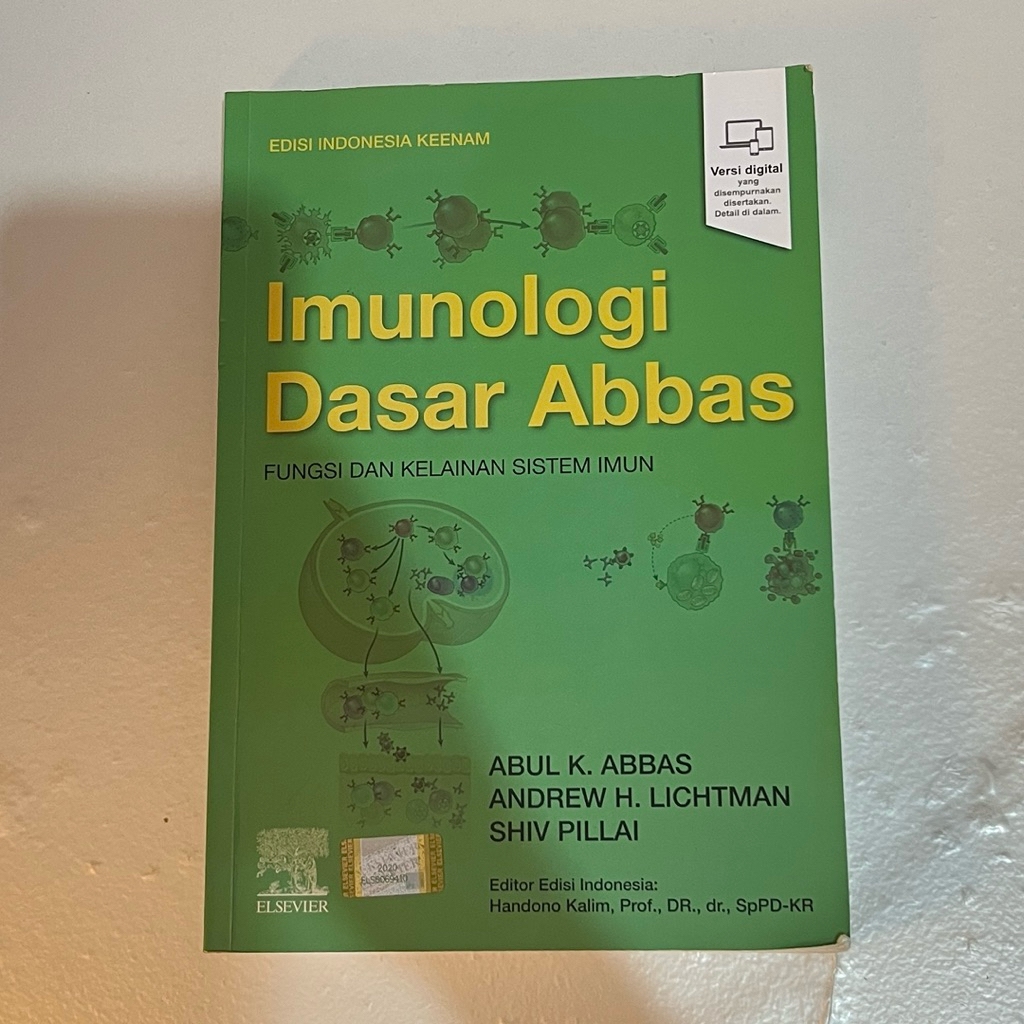 Preloved Imunologi Dasar Abbas (ORI) Buku Kedokteran
