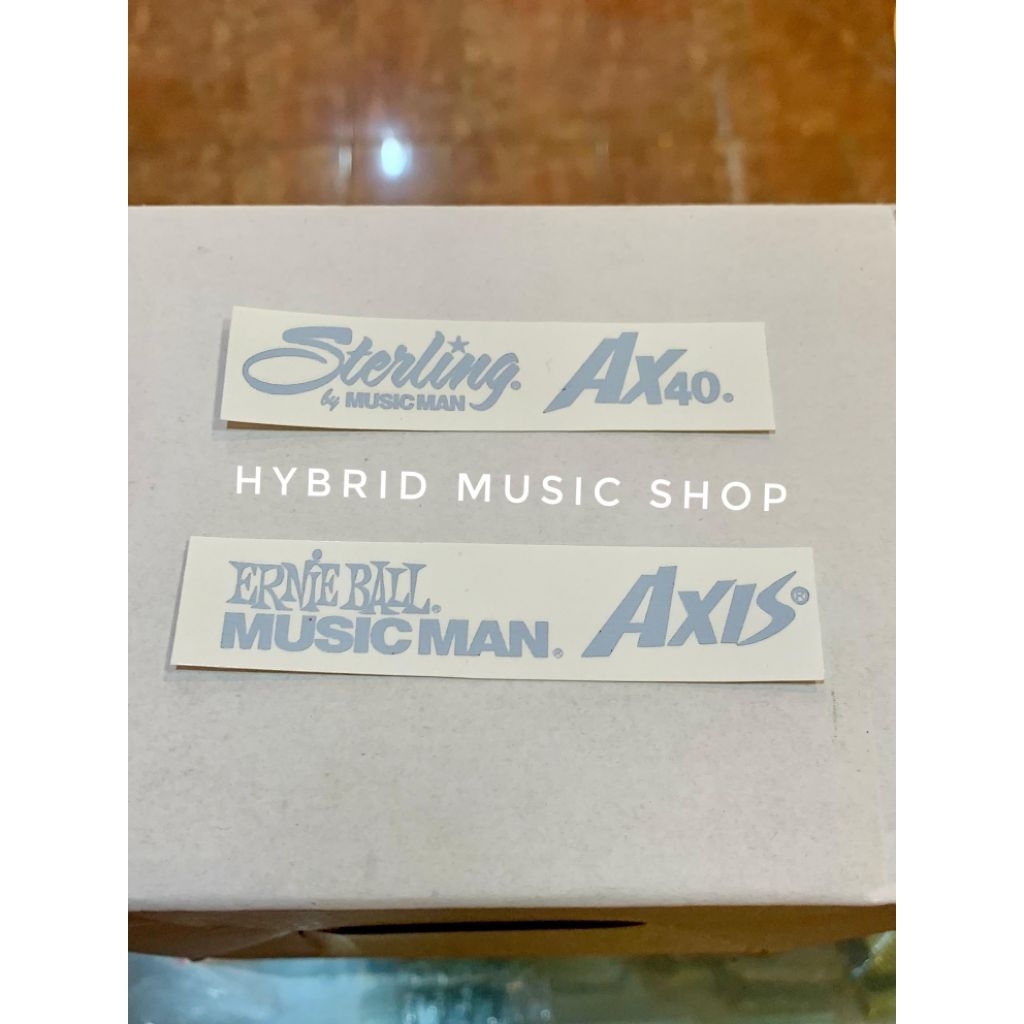 Decal Water Slide Musicman Axis Sterling A40