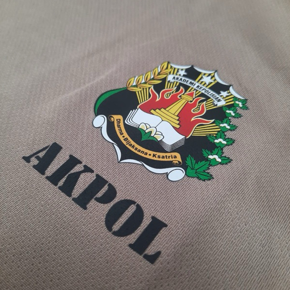 Baju Kaos Akpol / Baju Dalam Pdl Coklat / Kaos Pdl Polri / Baju Akademi Kepolisian