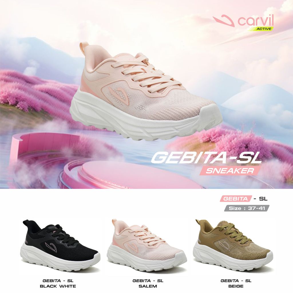 Carvil Sepatu Wanita Gebita - SL - Casual Sneaker