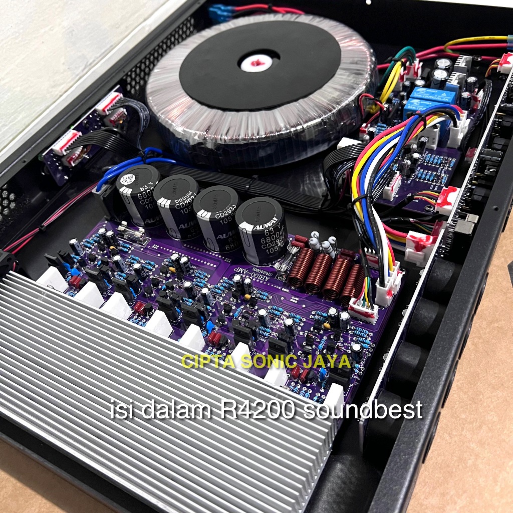 Power Amplifier Soundbest R 4200 / R 4400 / R 4600 — R4200 / R4400 / R4600 – ORIGINAL