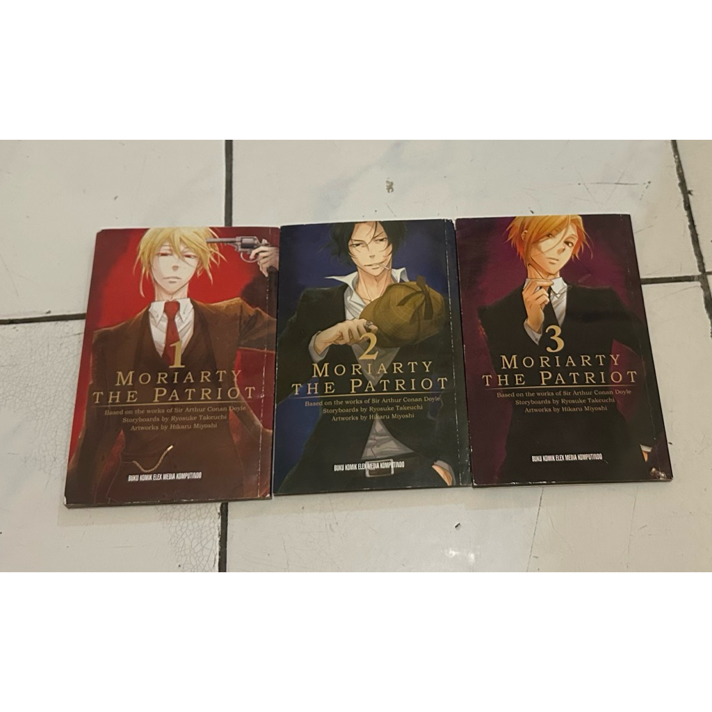 Komik Moriarty The Patriot 1-3