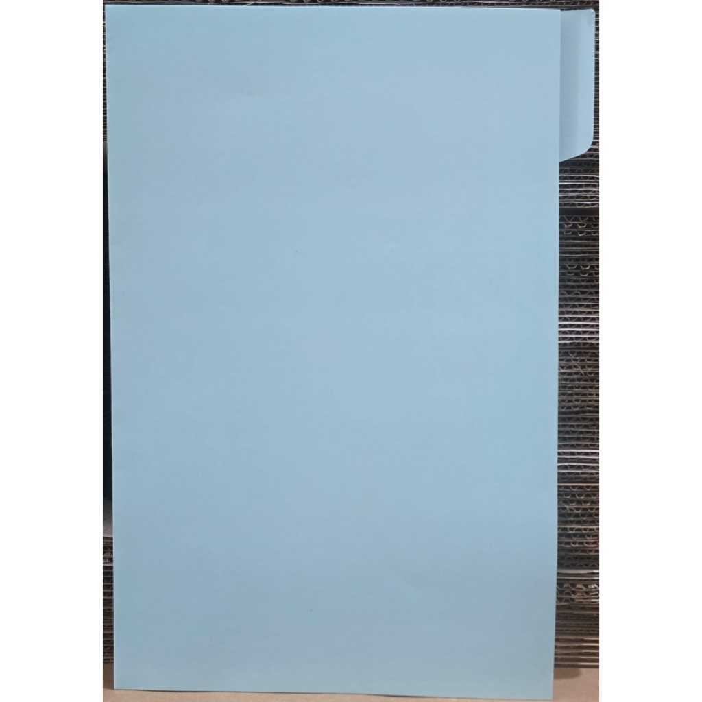 MAP FOLDER ARSIP BIRU POLOS ISI 1 PACK 100 LEMBAR