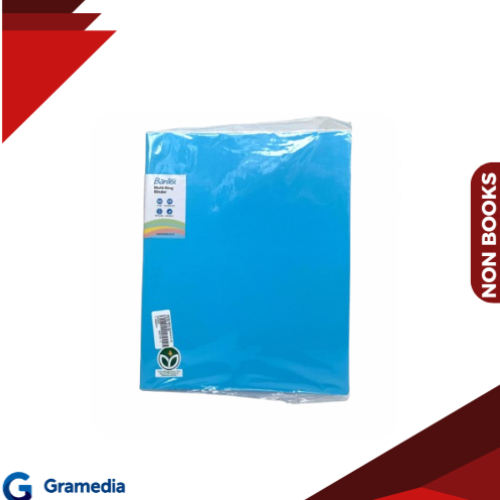 Gramedia Medan - BANTEX TRENDY B5 BINDER 26 3526 23 SKY BLUE CARD