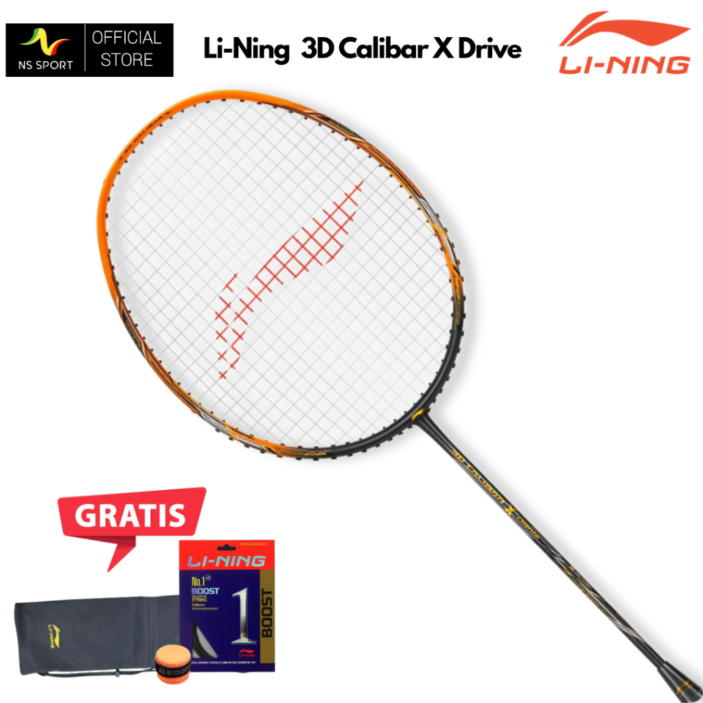 Lining Raket Badminton 3D Calibar X Drive