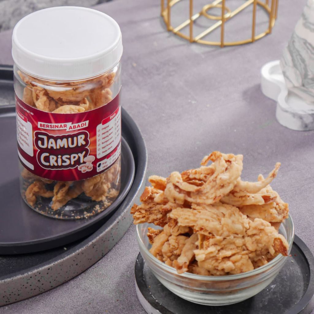 [JAMUR CRISPY ANEKA RASA 50GR] JAMUR CRISPY ASLI JOGJA ENAK GURIH