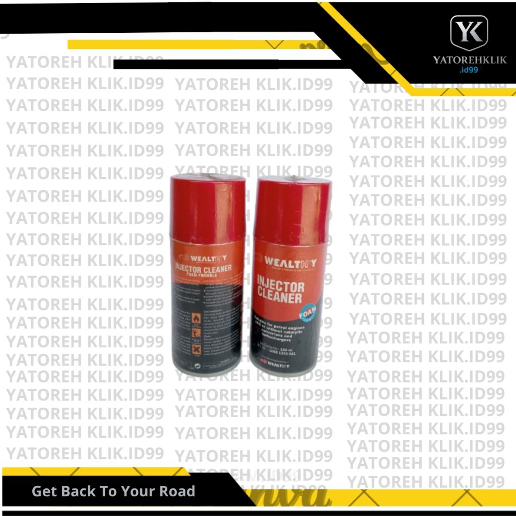 Wealthy Injector Cleaner Foam 150ml – Pembersih Injektor Busa Mobil Motor Original