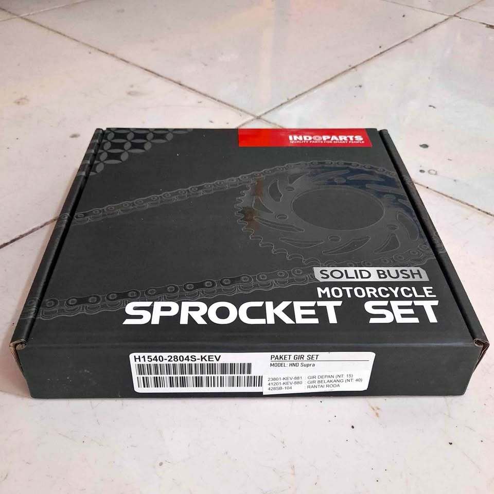 GEAR SET INDOPARTS KEV - SUPRA