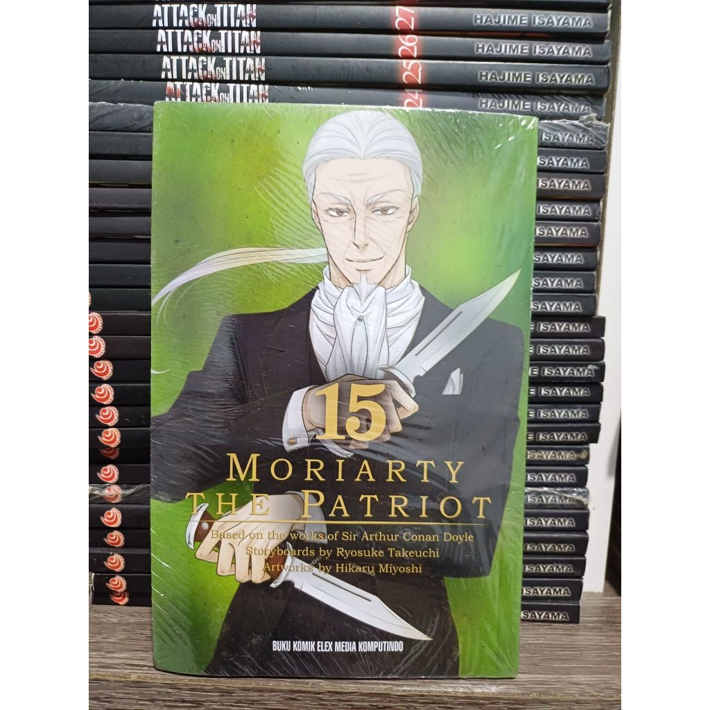 Komik Moriarty the patriot 15 segel