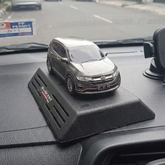 (Honda Brv Lama) Skala 1 : 45 Resin Crystal 13x8cm Pajangan Interior Miniatur Mobil