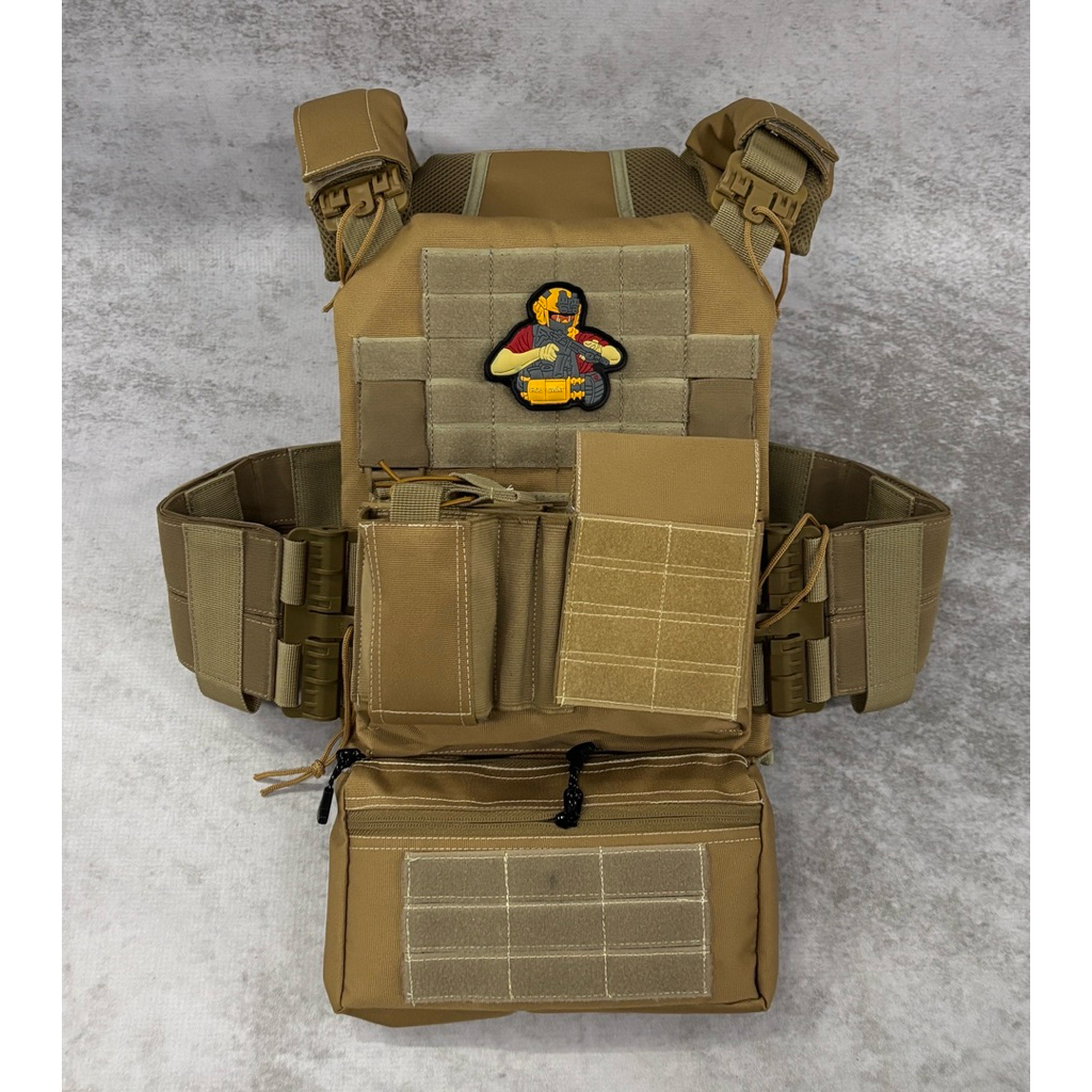 Body vest Tactical Black Warior GURUN/Body Vest FPU TNI Dan POLRI