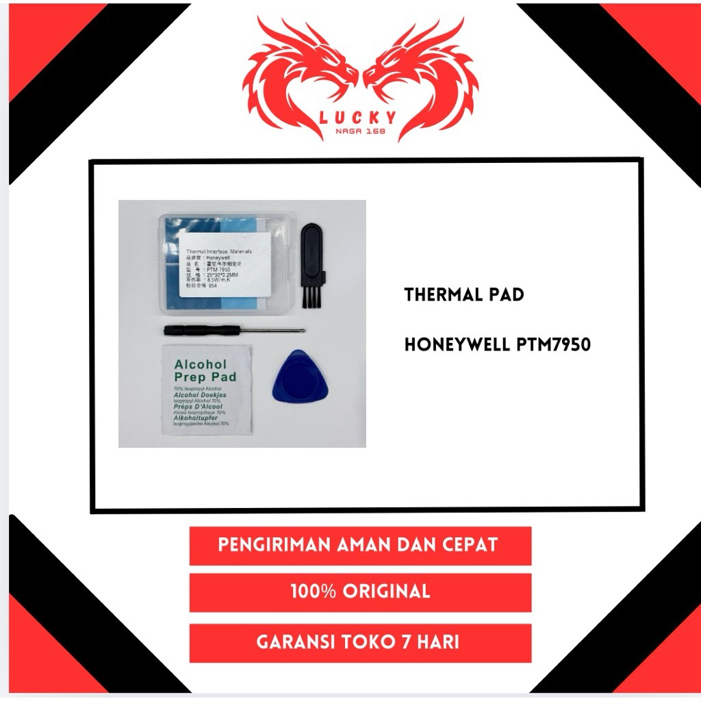Thermal Pad HoneyWell PTM7950 - 1Pad - Include Tool
