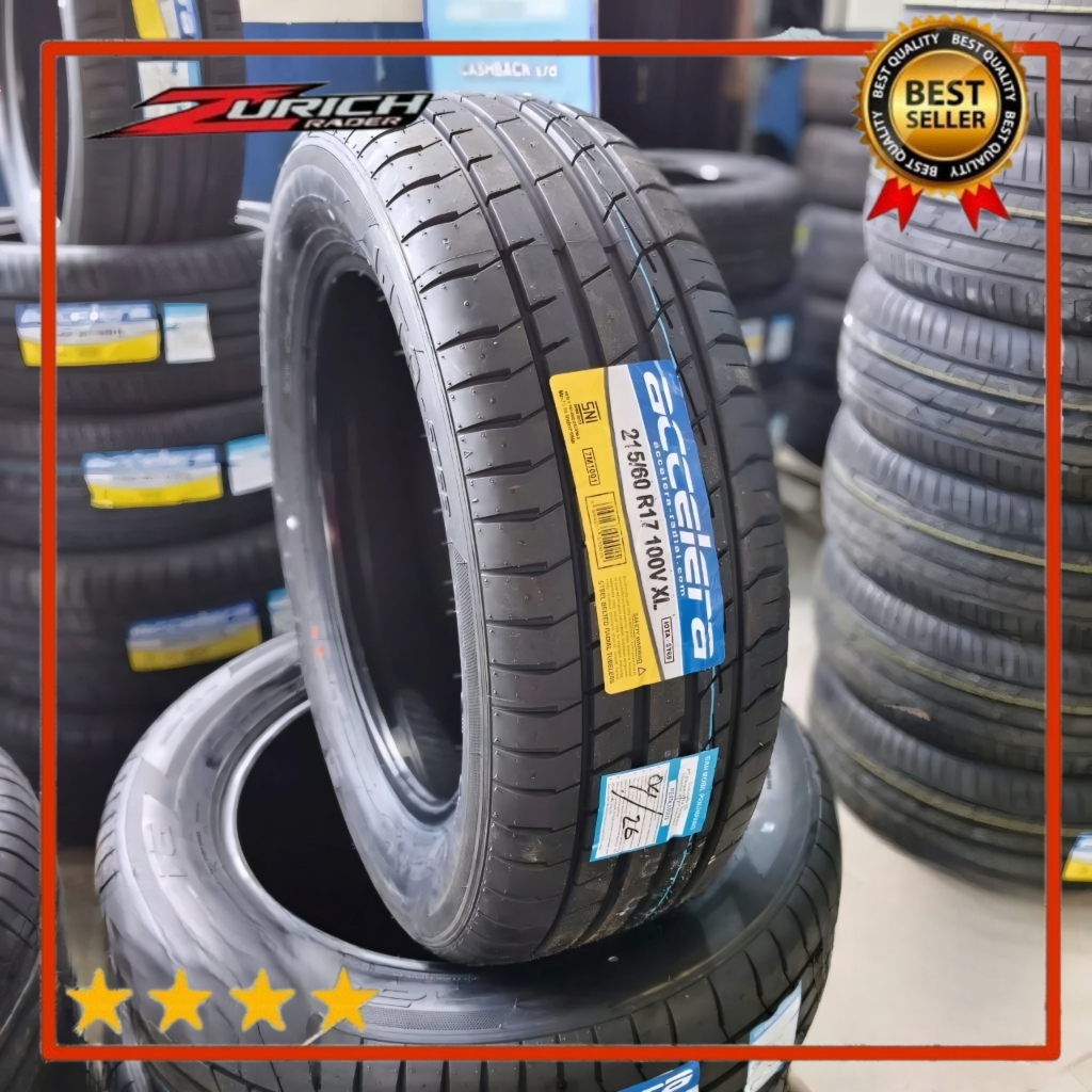 Ban Mobil 215 60 R17 Merek Accelera Iota St68 Ukuran 215/60 R17 Tubles