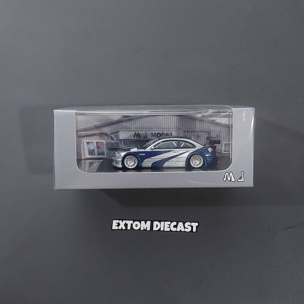 MJ Model 64 BMW M3 GTR E46 Razor Most Wanted