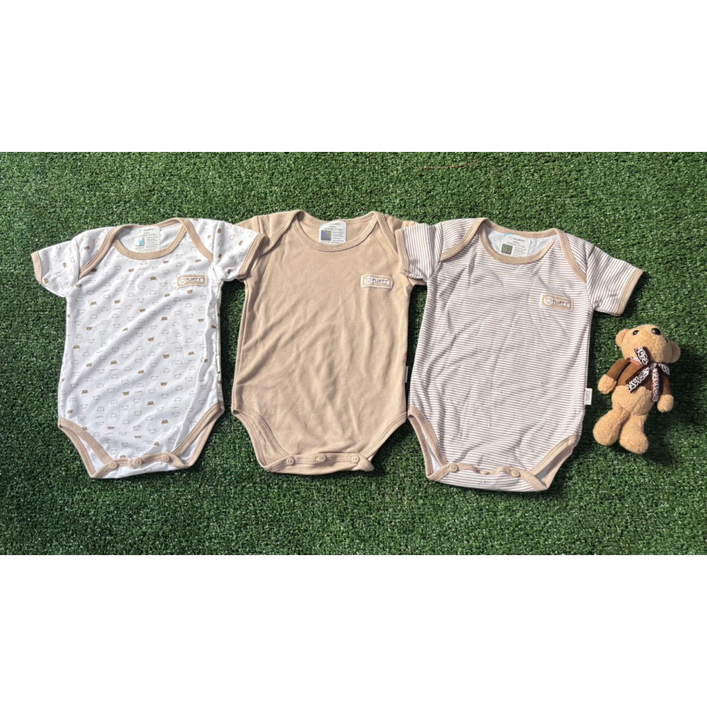 set 3 pcs jumper bayi merk fluffy jumper bayi newborn baju bayi new born fluffy baby wear