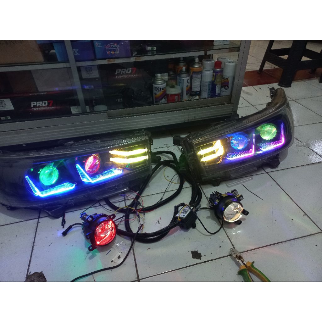 custom headlamp innova reborn tipe G