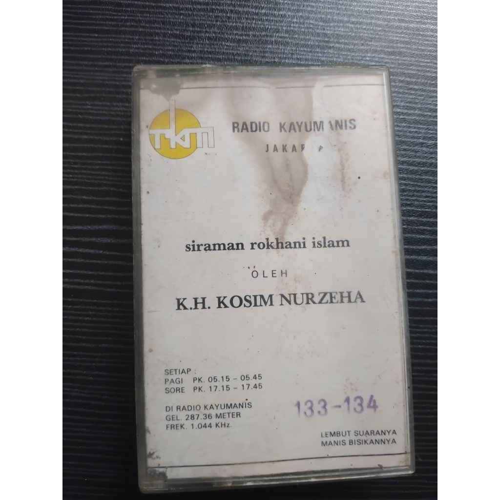 Kaset pita pengajian KH Kosim Nurzeha original