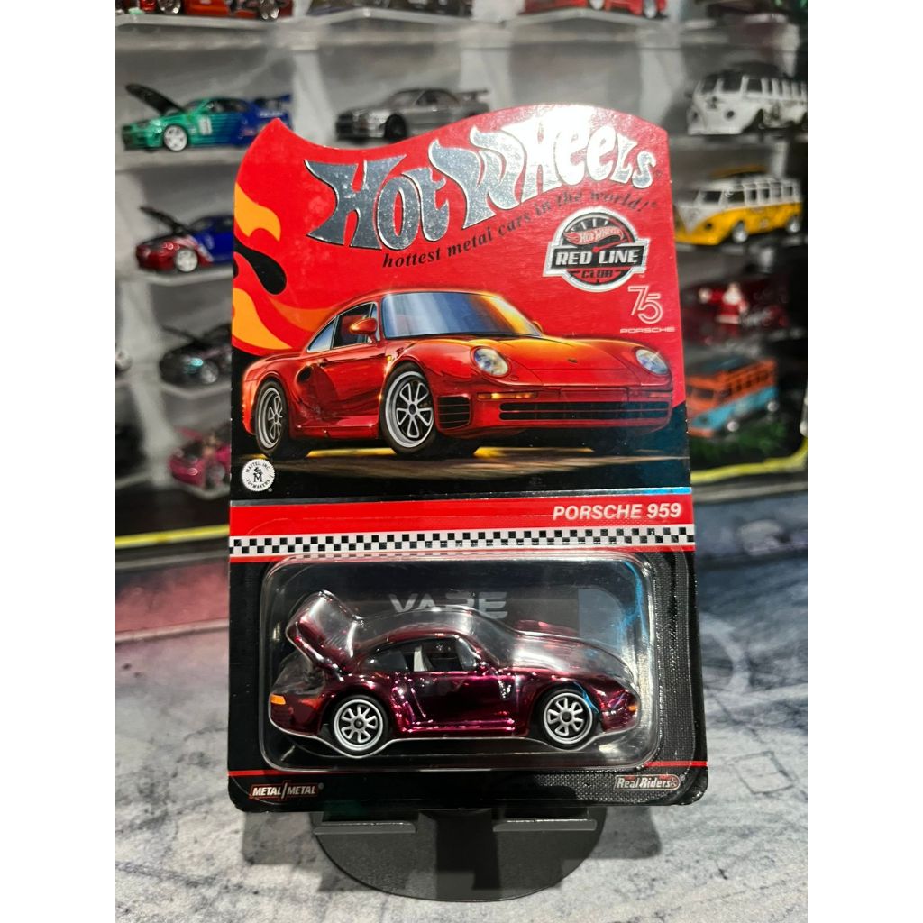 HOTWHEELS RLC PORSCHE 959 MERAH