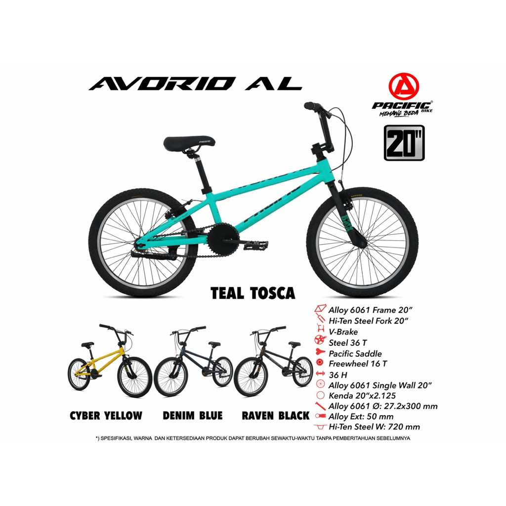 Pacific 20 BMX Avorio AL New