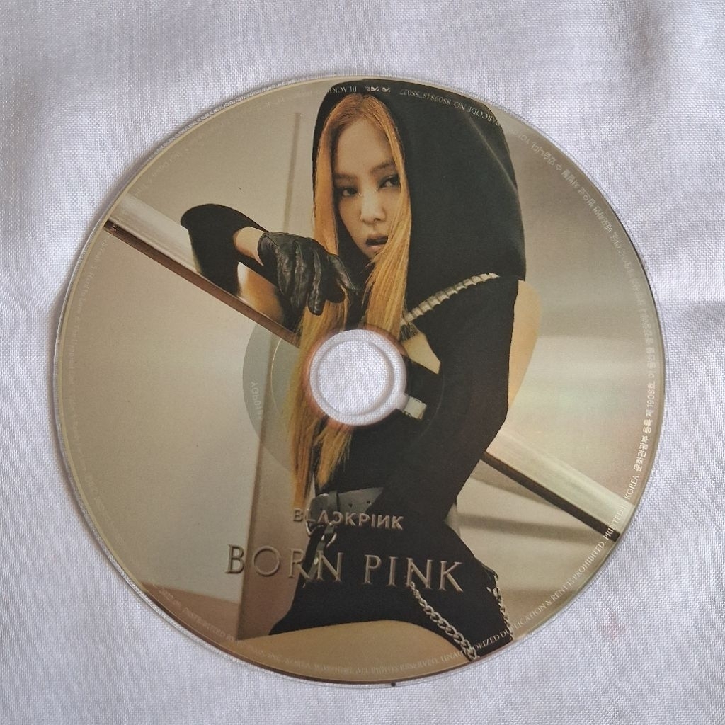 CD player kaset official jennie bornpink born pink