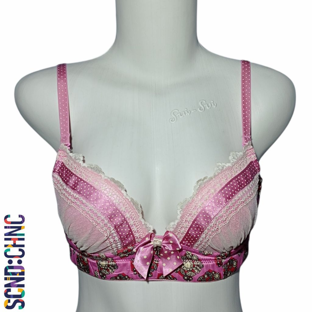Bra Pink Putih