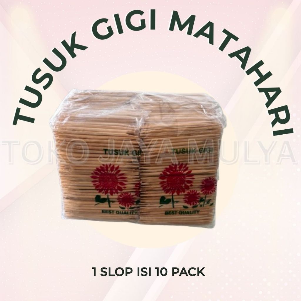 (TERMURAH) TUSUK GIGI MATAHARI 1 SLOP