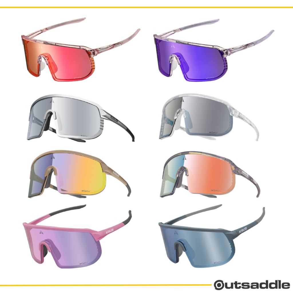 ALTALIST KAKU SP2 Kacamata Sepeda Photochromic VIV20 UV400 Sports Sunglasses Cycling Running Anti Si