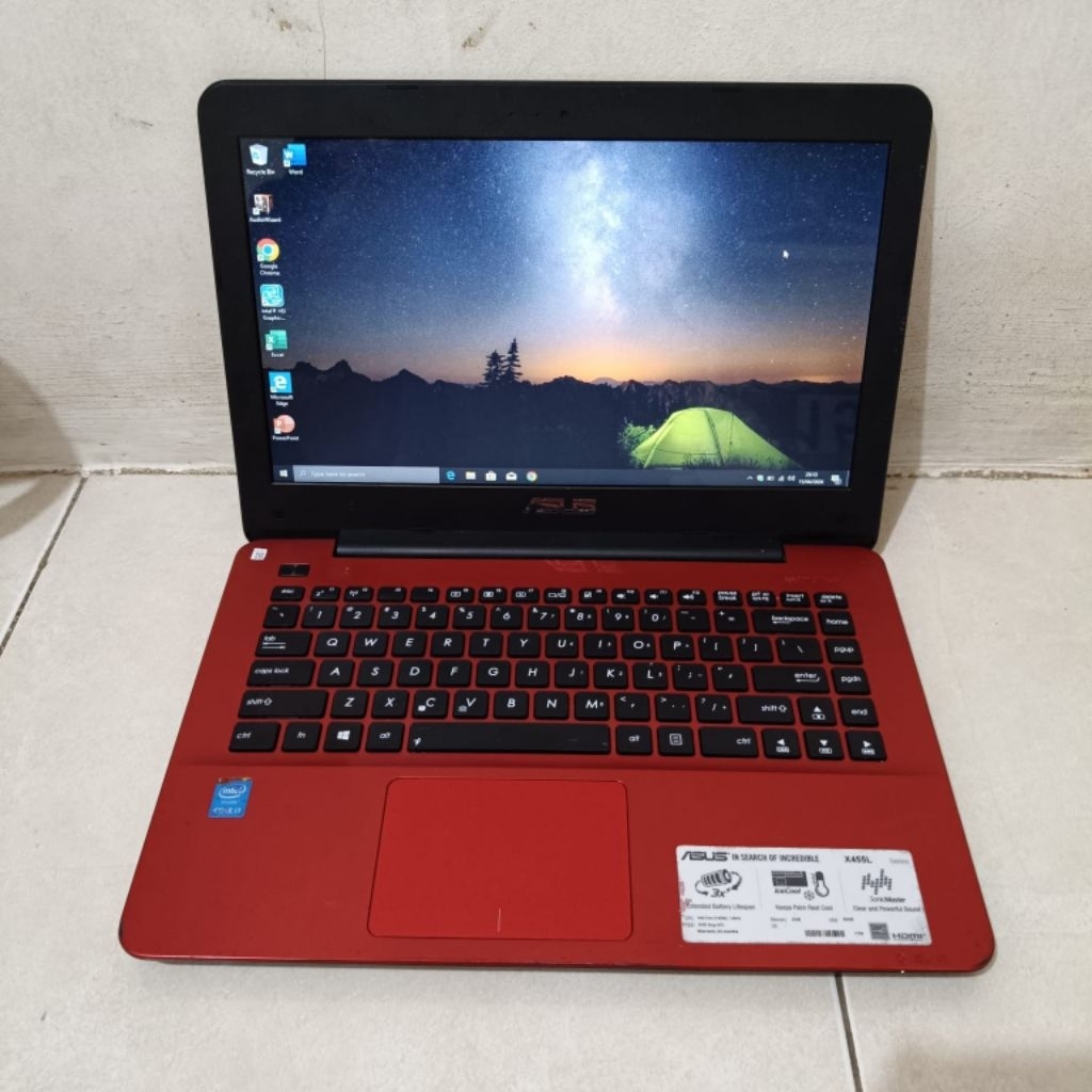 Laptop Asus X455LA, : Intel Core i3 - 4030U Ram 6Gb Hdd 1Tb