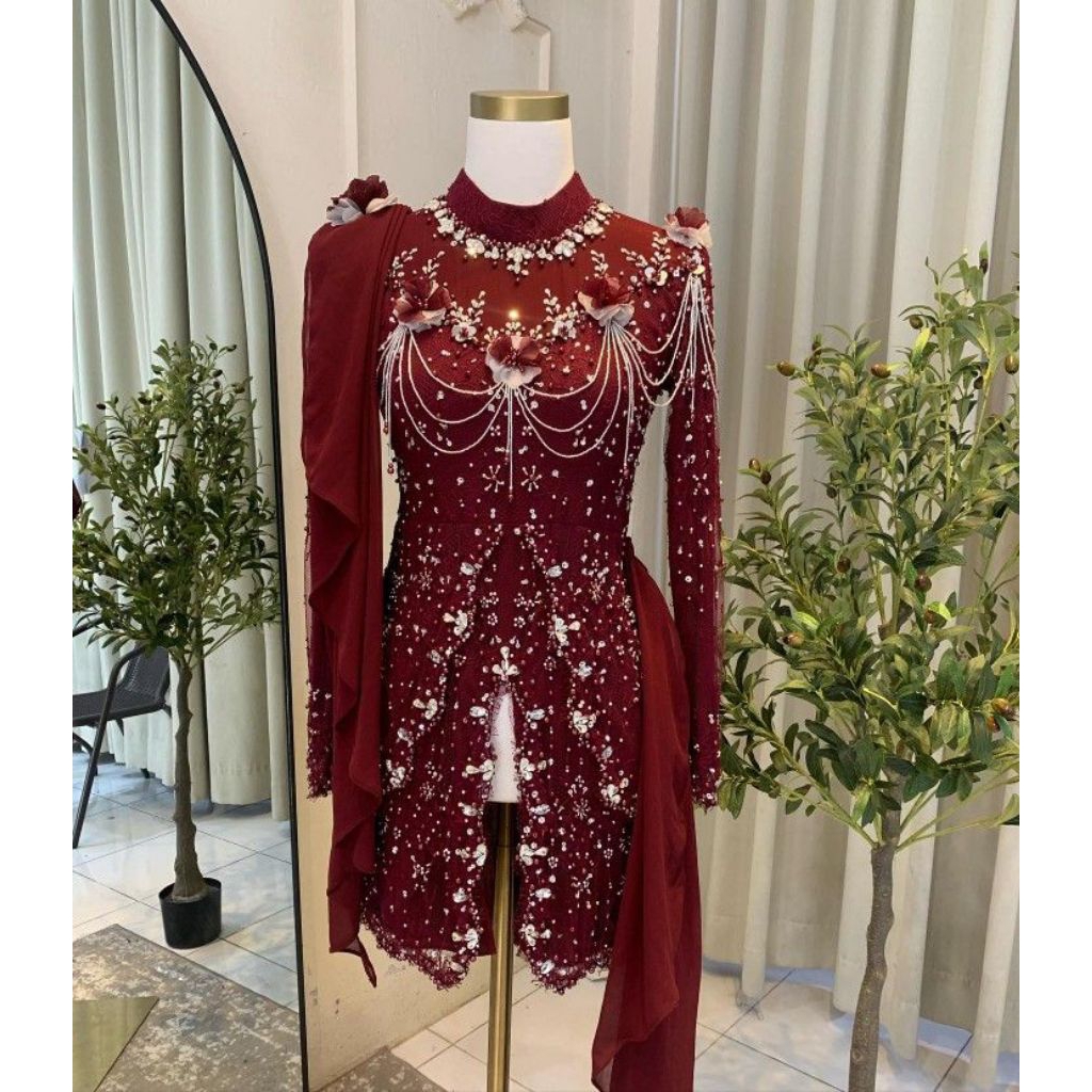 kebaya modern, kebaya wisuda, kebaya hijab, kebaya engagement