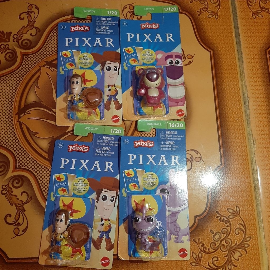figure toy story disney woody , toy story lotso , dan monster inc randall