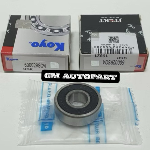 BEARING KOYO 6000 2RS - BEARING TUTUP KARET 600 2RS KOYO