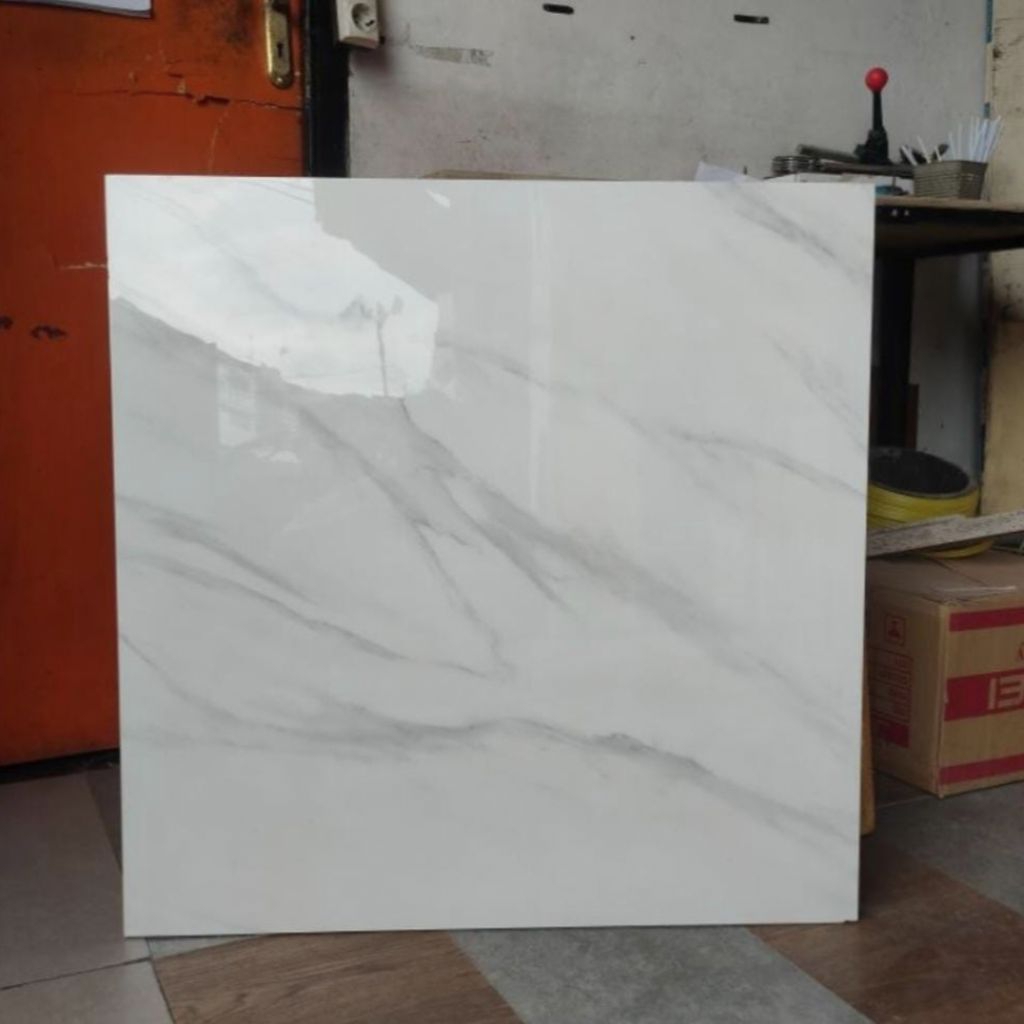 Granite 60x60 Indogress Grigio Carara - Glossy