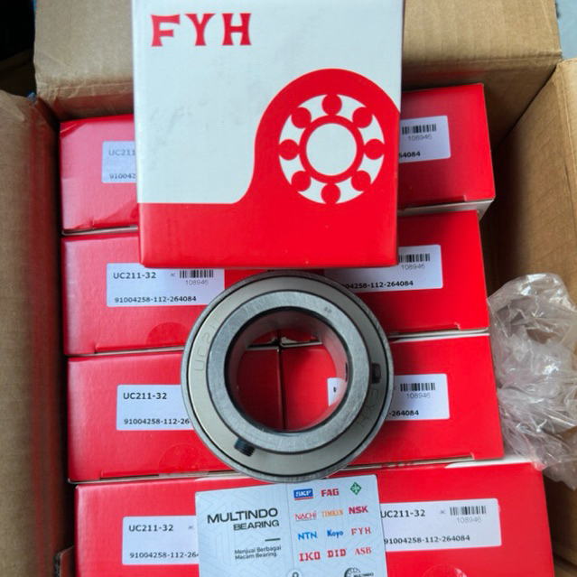 Bearing UC 211-32 AS 2 INCH 50,8 MM FYH JAPAN ORIGINAL