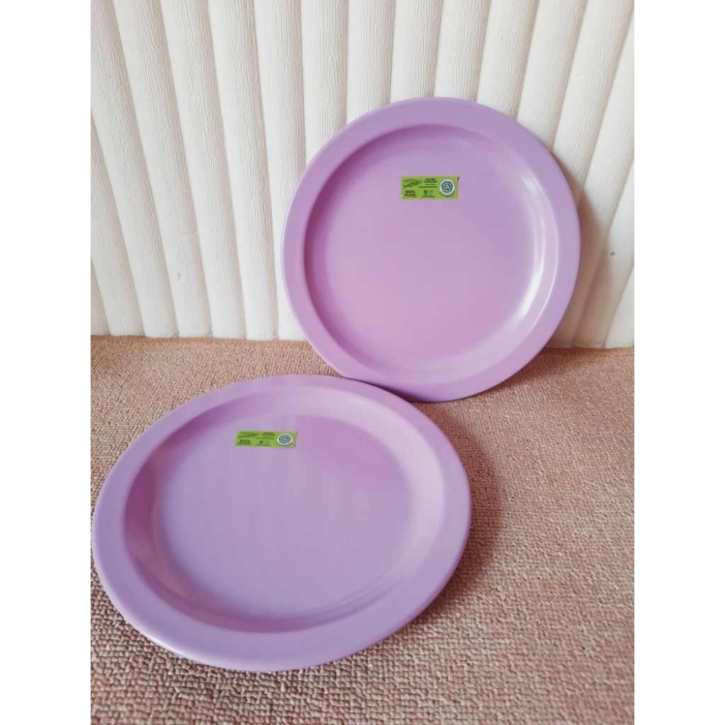 piring melamin Golden Flying Fish (P-0902)