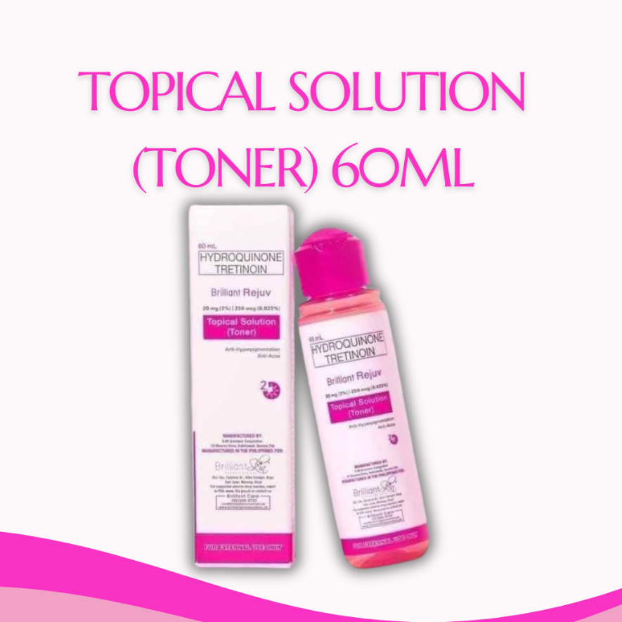 Brilliant Skin Rejuv Topical Solution Toner 60ml – Toner Eksfoliasi & Perawatan Kulit