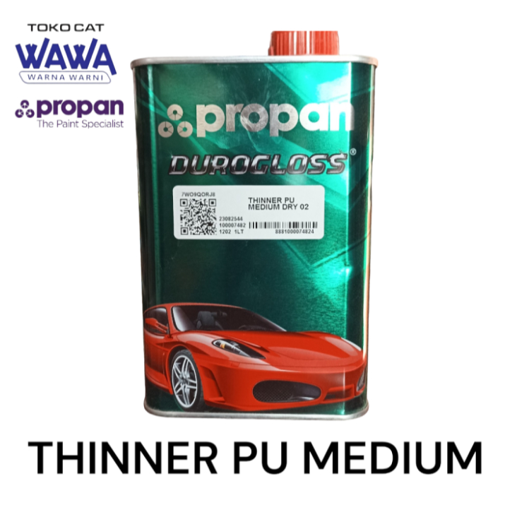 Thinner PU Propan Durogloss tiner pengencer clear coat pernis medium